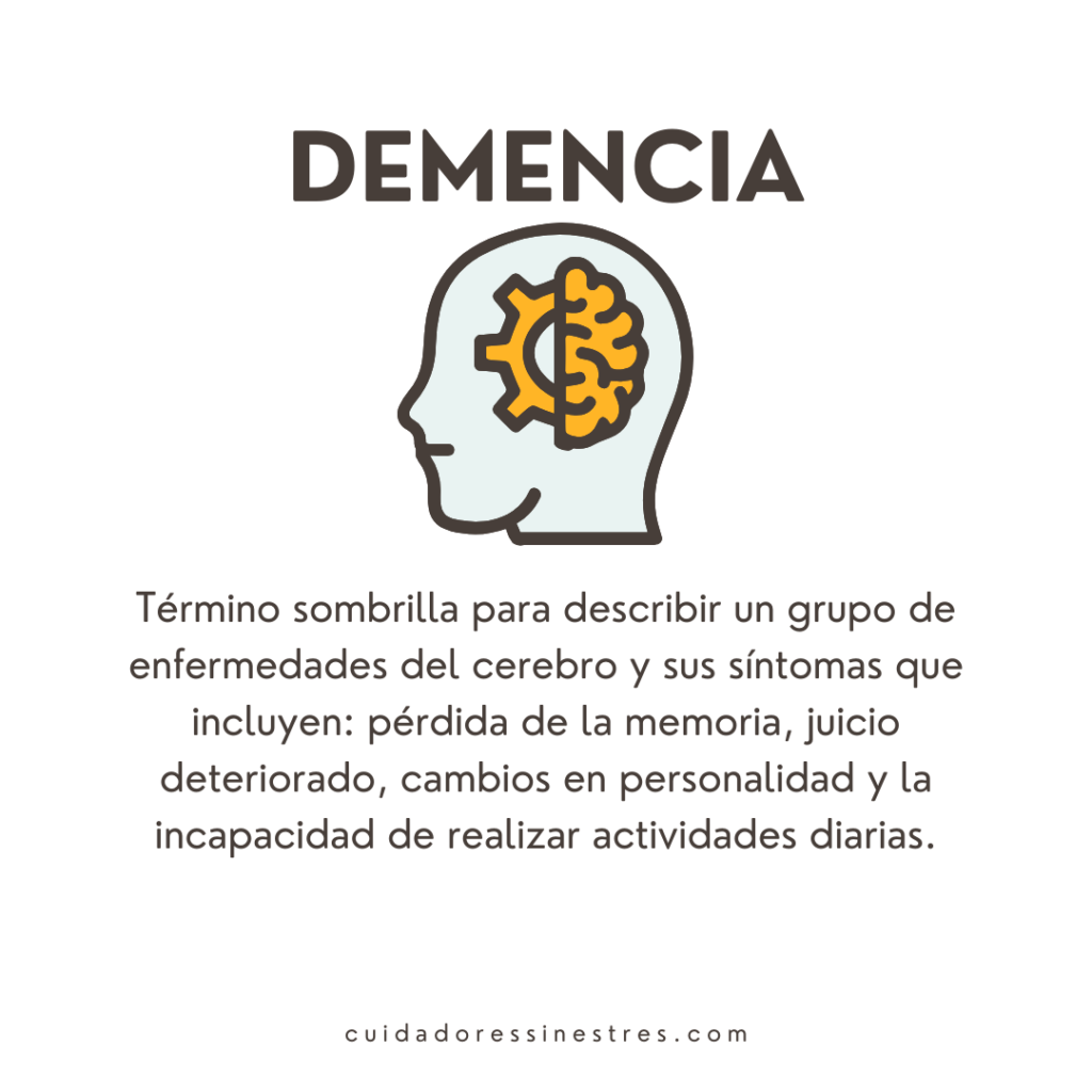 definición de demencia